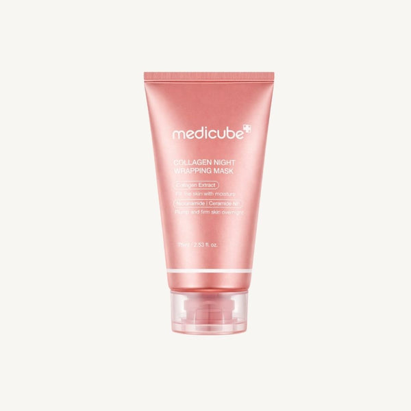 Medicube Collagen Night Wrapping Peel Off Mask 75 ml per rigenerazione e idratazione della pelle