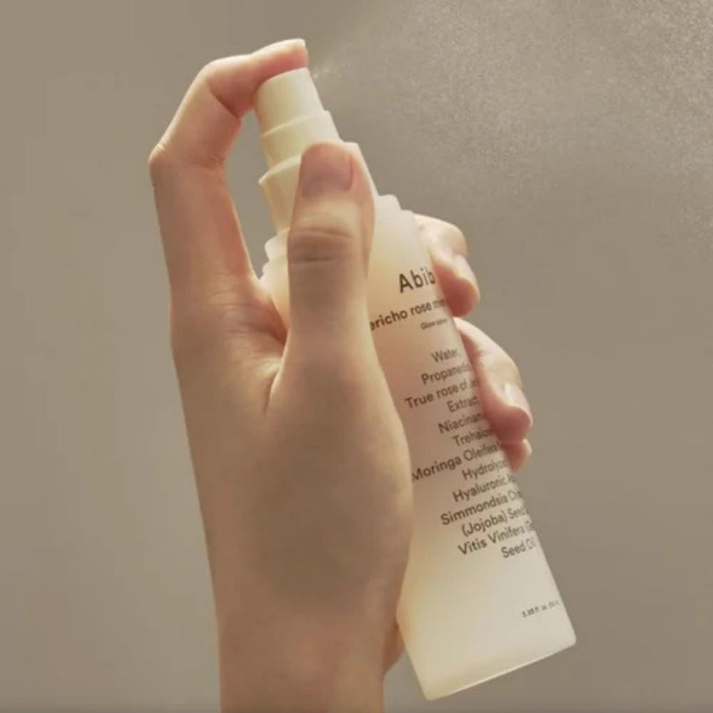 Serum mist Abib alla rosa di Jericho da 100ml per idratazione e effetto glow sulla pelle