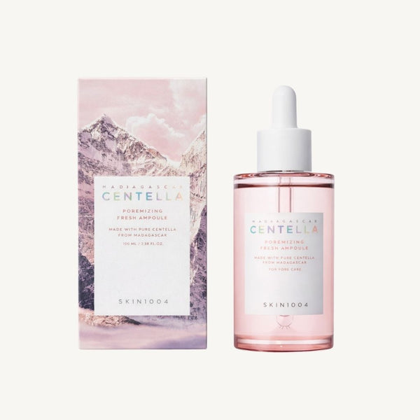 SKIN1004 Madagascar Centella Poremizing Fresh Ampoule 100ml con confezione originale prodotto skincare coreano