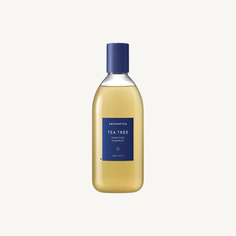 AROMATICA Tea Tree Purifying Shampoo 400ml shampoo coreano purificante con tea tree per cuoio capelluto grasso capelli freschi e puliti