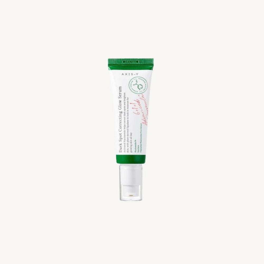 AXIS-Y Dark Spot Correcting Glow Serum 50ml, siero viso illuminante per aiutare a migliorare l'aspetto delle macchie scure e rendere la pelle più uniforme e luminosa