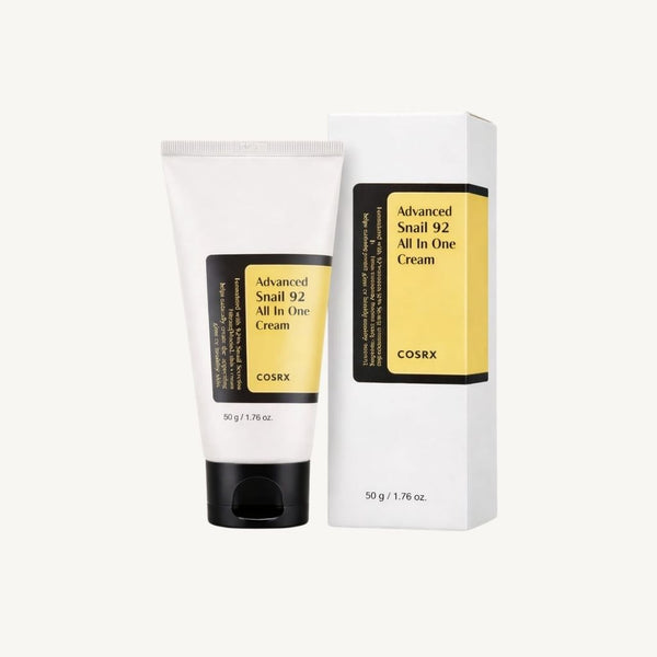 COSRX Advanced Snail 92 All in One Cream Tube 50 g con confezione originale skincare coreana viso