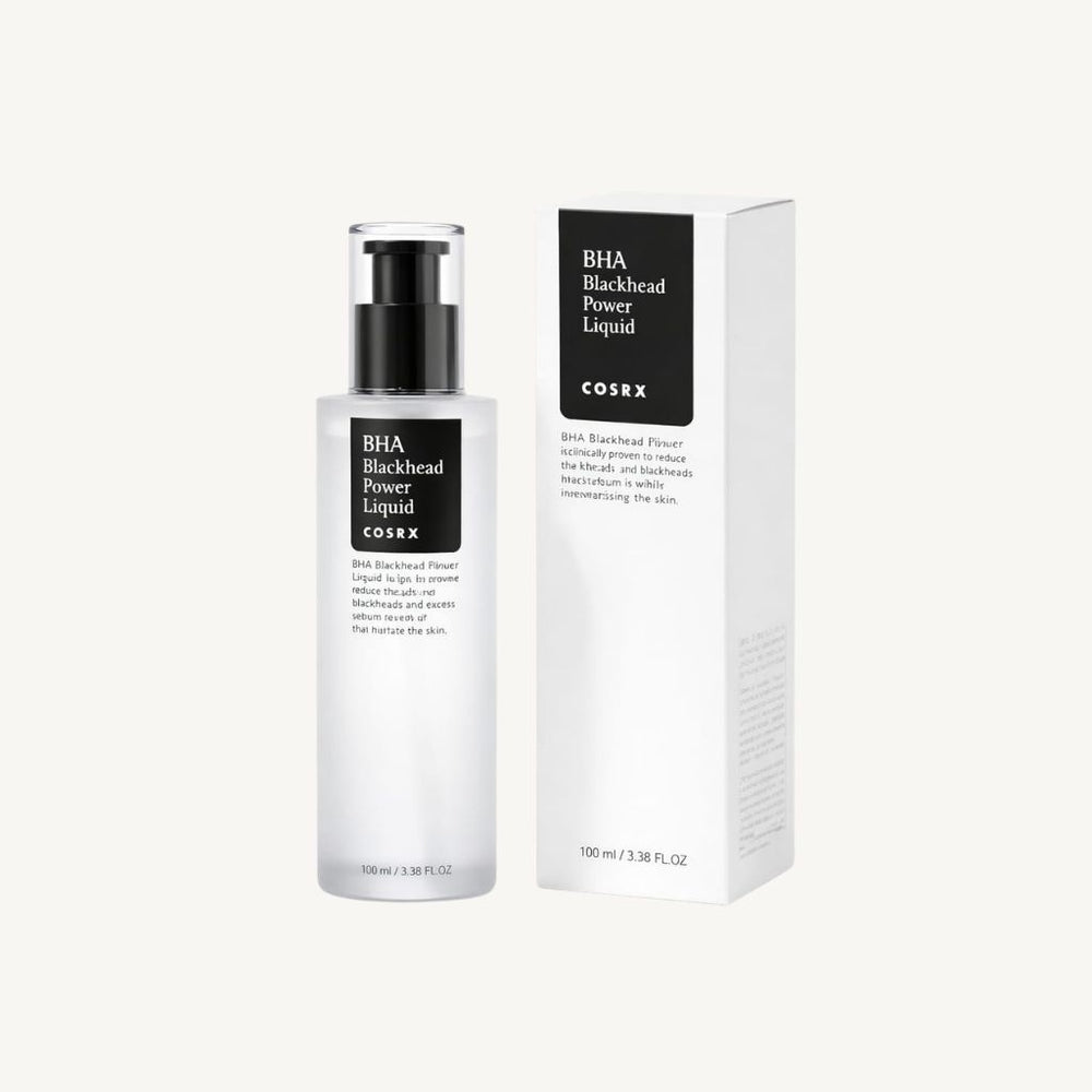 Esfoliante viso coreano COSRX BHA Blackhead Power Liquid per punti neri skincare coreana