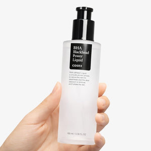 Skincare routine coreana con COSRX BHA per pelle liscia e senza punti neri