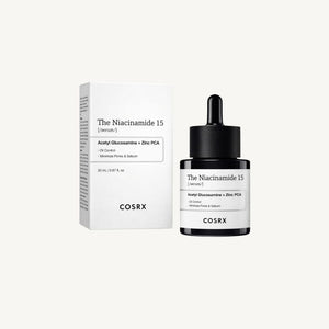COSRX The Niacinamide 15 Serum 20 ml con confezione originale siero viso coreano