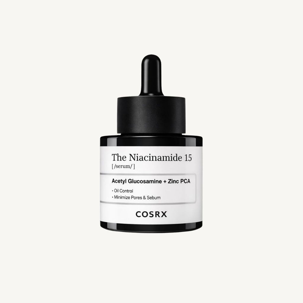 Siero viso coreano COSRX The Niacinamide 15 Serum 20 ml per una pelle luminosa e uniforme