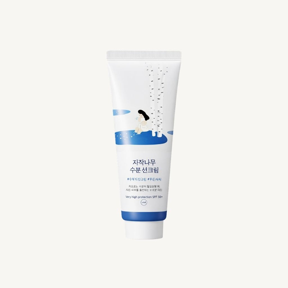 Round Lab Birch Juice Moisturizing Sun Cream SPF50+ PA++++ protezione solare viso coreana