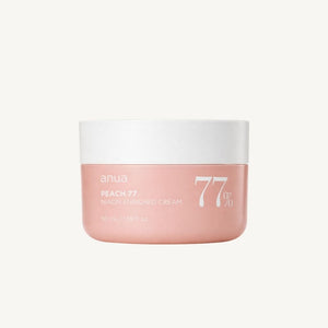 Crema viso coreana Anua Peach 77% Niacin Enriched Cream per idratazione e luminosità