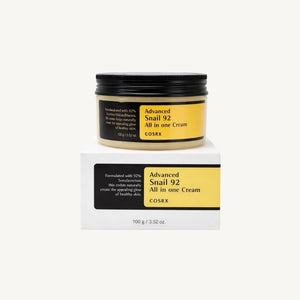 COSRX Advanced Snail 92 All in One Cream 100 g crema viso coreana con confezione