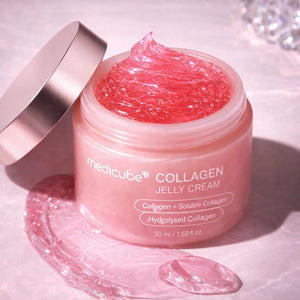 Texture Medicube Collagen Jelly Cream 50 ml crema viso coreana