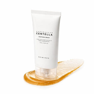 SKIN1004 Madagascar Centella Soothing Cream crema viso coreana texture