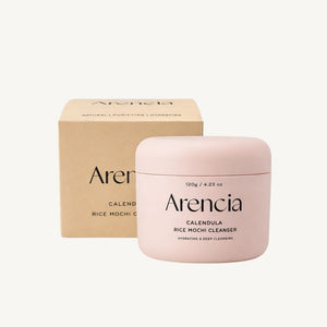 Detergente viso coreano Arencia Calendula Rice con confezione originale per pelle sensibile