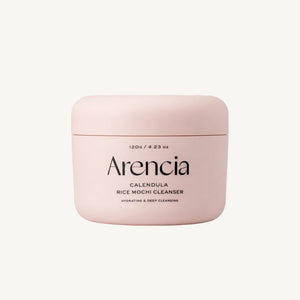 Detergente viso coreano Arencia Calendula Rice Mochi Cleanser per detersione delicata e lenitiva