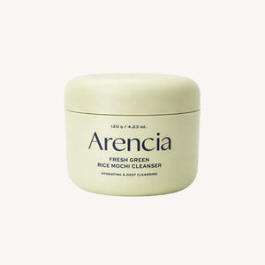Detergente viso coreano Arencia Fresh Green Rice Mochi Cleanser per pulizia e idratazione