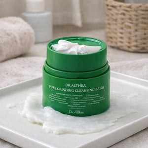 Texture Dr. Althea Pure Grinding Cleansing Balm detergente viso coreano