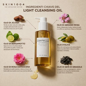 Ingredienti SKIN1004 Madagascar Centella Gentle Cleansing Oil detergente viso coreano
