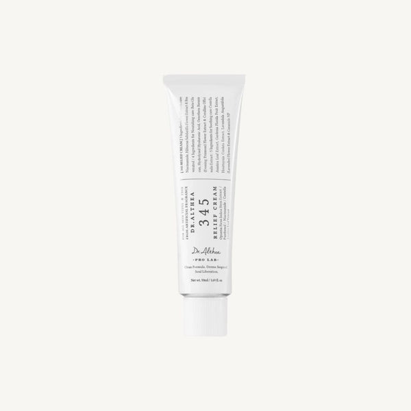 Dr. Althea 345 Relief Cream 50ml, crema viso lenitiva e idratante per pelli sensibili con effetto riequilibrante.