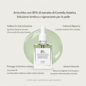 Benefici essenza coreana Dr. Althea Skin Relief Essence lenisce rossori, idrata e rinforza la barriera cutanea
