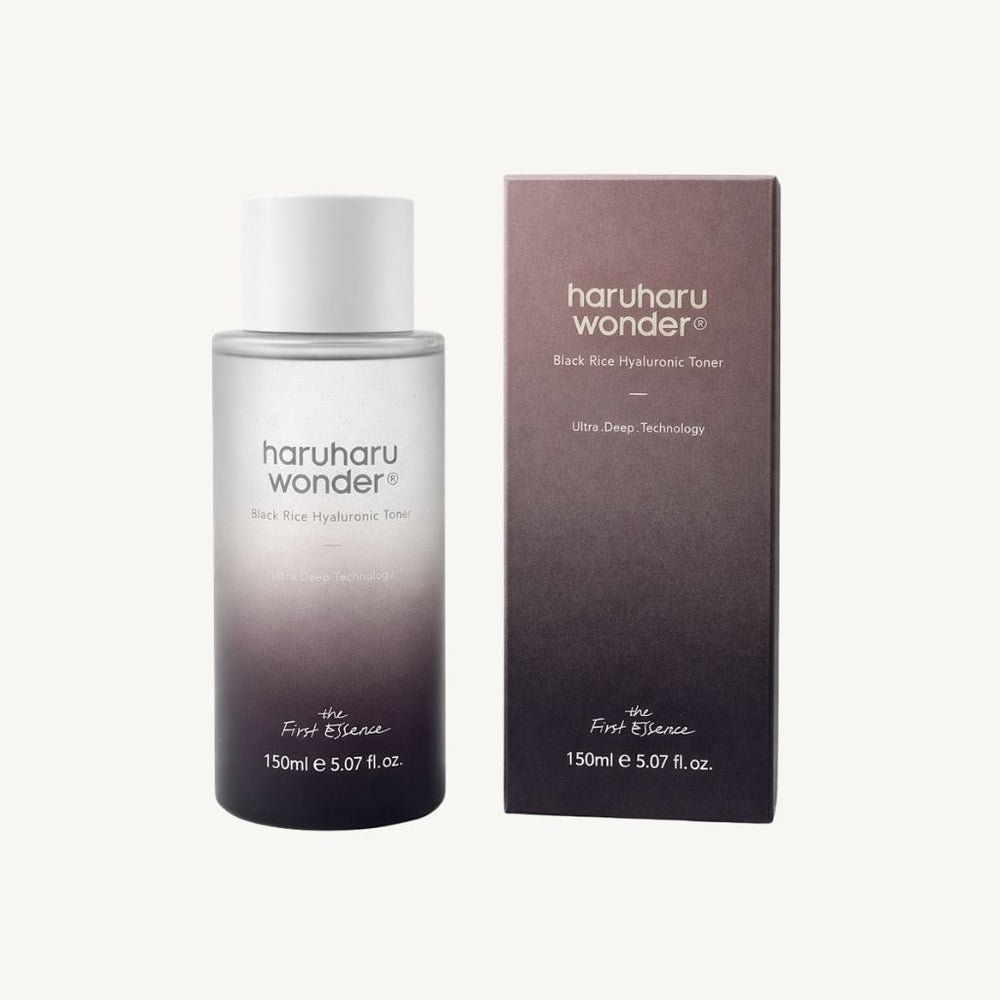 Haruharu Wonder Black Rice Hyaluronic Toner 150 ml per idratazione profonda e equilibrio della pelle