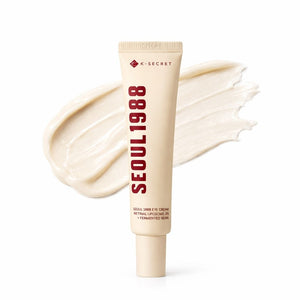 Skincare routine coreana con K-SECRET SEOUL 1988 Eye Cream per un contorno occhi luminoso e levigato
