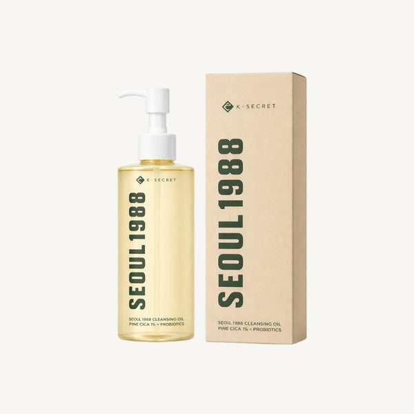 Cleansing Oil K-SECRET con confezione originale skincare coreana per pelle sensibile