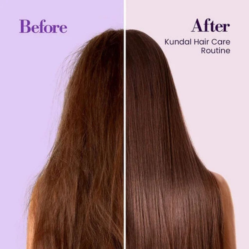 KUNDAL Honey & Macadamia Protein Treatment Amber Vanilla 500ml trattamento capelli coreano con proteine nutriente e riparatore per capelli secchi danneggiati e sfibrati