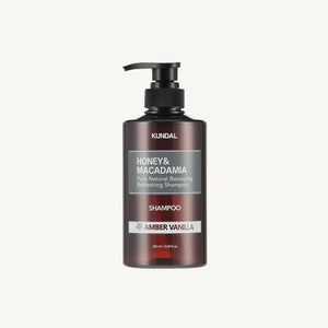 KUNDAL Honey & Macadamia Protein Treatment Amber Vanilla 500ml trattamento capelli coreano nutriente e riparatore per capelli secchi danneggiati e sfibrati