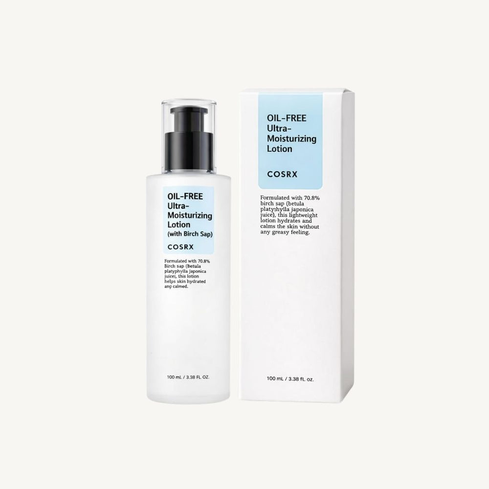 Lozione viso coreana COSRX Oil-Free Ultra-Moisturizing Lotion idratante leggera per pelle mista e grassa