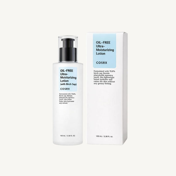 COSRX Oil-Free Ultra-Moisturizing Lotion con confezione originale prodotto skincare coreano
