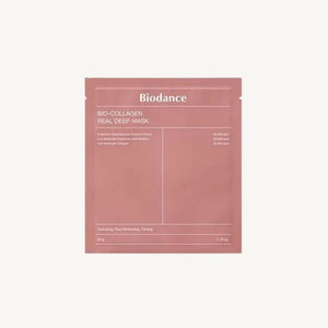 Maschera viso coreana Biodance Bio-Collagen Real Deep Mask, confezione singola per trattamento intensivo di idratazione e miglioramento dell’elasticità della pelle