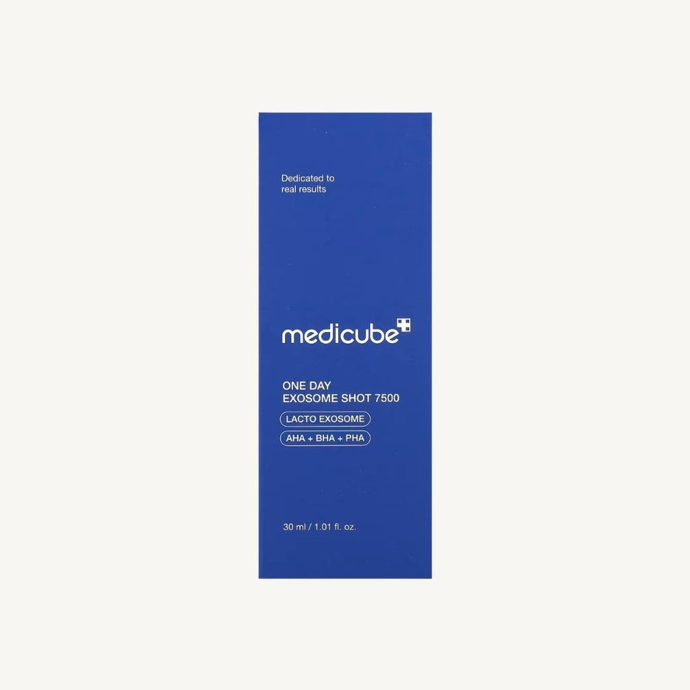 MEDICUBE One Day Exosome Shot Pore Ampoule 7500 30 ml, siero viso per affinare i pori e migliorare la texture della pelle