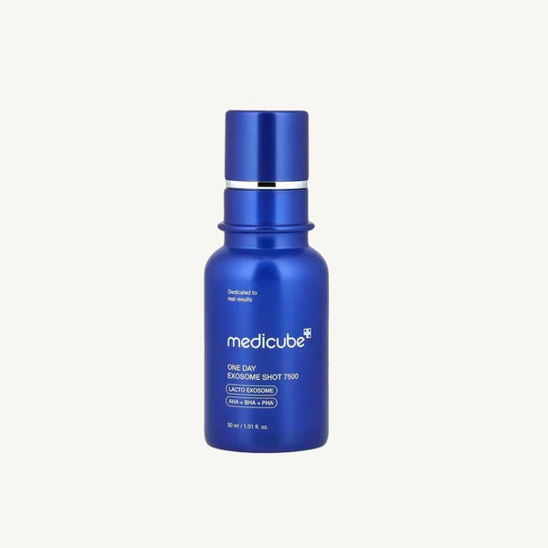 MEDICUBE One Day Exosome Shot Pore Ampoule 7500 30 ml, siero viso per affinare i pori e migliorare la texture della pelle