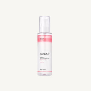 Serum mist Medicube con PDRN e glutathione rosa da 100ml per idratazione e luminosità del viso