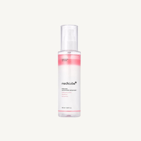 Serum mist Medicube con PDRN e glutathione rosa da 100ml per idratazione e luminosità del viso