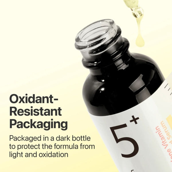 Texture di NUMBUZIN No.5+ Glutathione Vitamin Concentrated Serum 30ml, siero leggero a rapido assorbimento con finish idratante e luminoso.