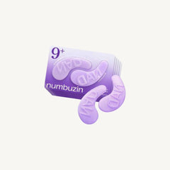 Patch occhi Numbuzin No.9 NAD+ con 5 paia di patch effetto idratante e rivitalizzante
