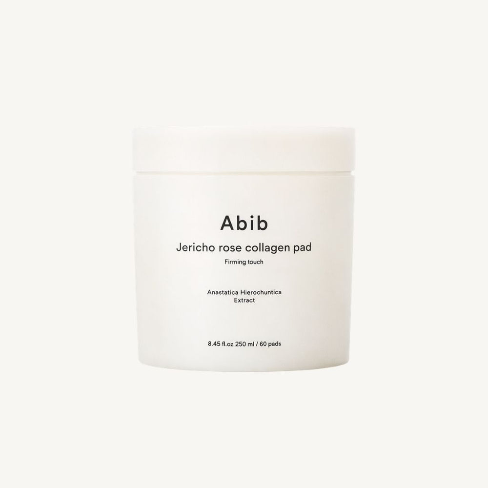 Pad tonificante coreano Abib Jericho Rose Collagen Pad Firming Touch per elasticità e compattezza