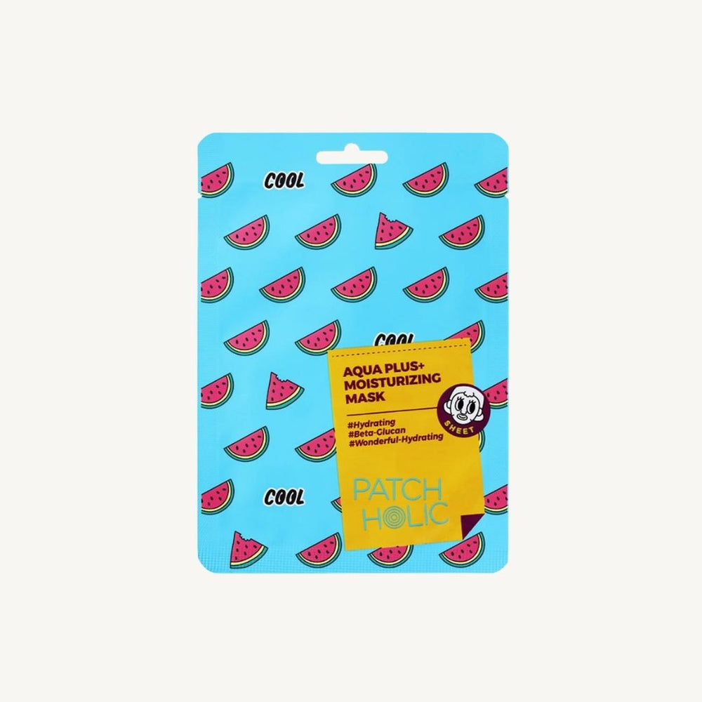 PATCH HOLIC AQUA Moisturizing Mask 20 ml con confezione originale skincare coreana