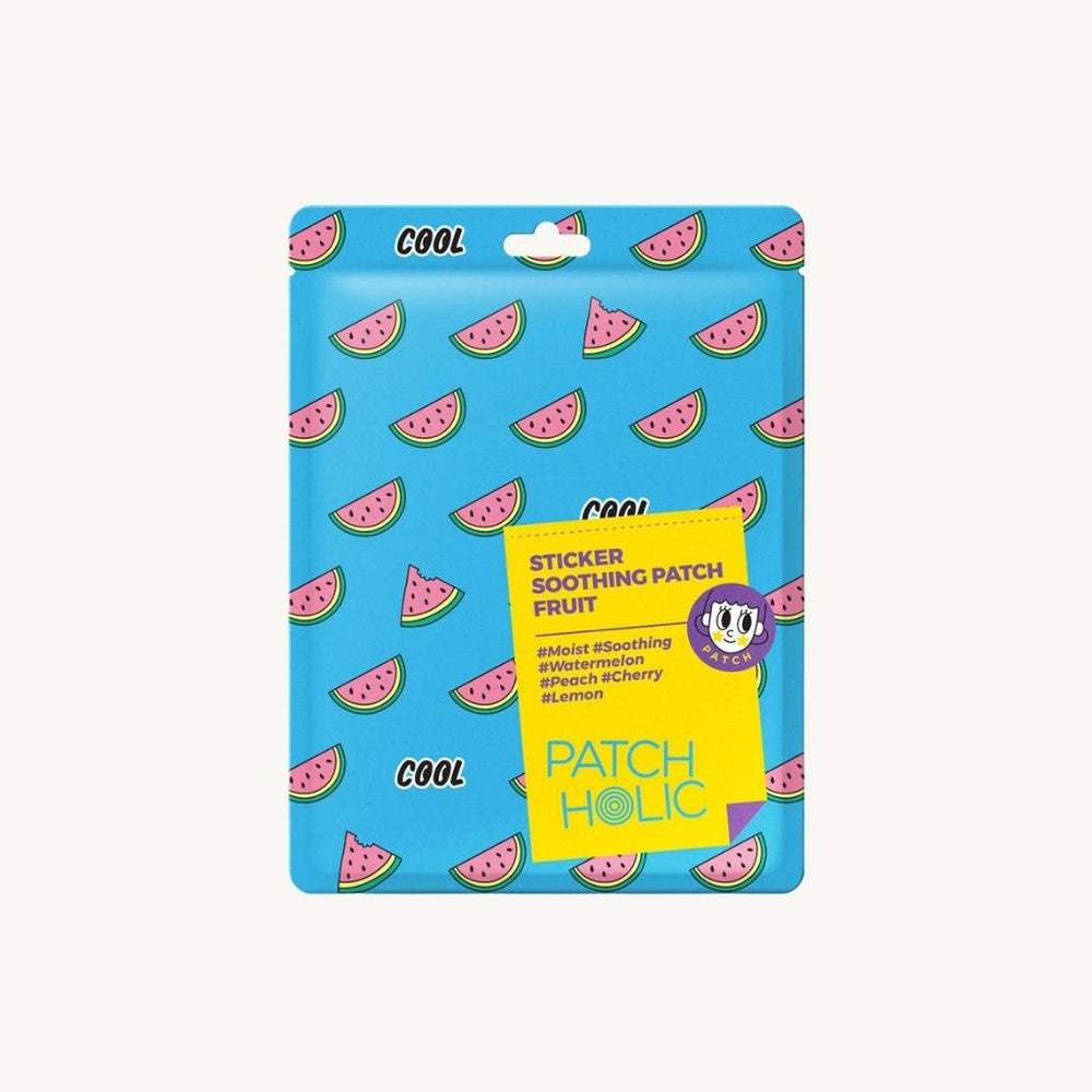 PATCH HOLIC Sticker Soothing Patch Fruit 12 g cerotti viso coreani lenitivi
