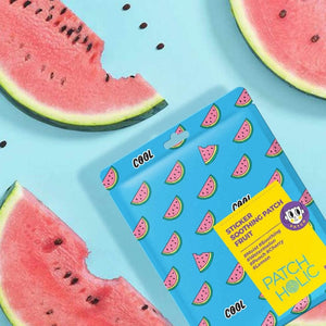Routine skincare coreana con PATCH HOLIC Sticker Soothing Patch Fruit 12 g per pelle lenita e calmata