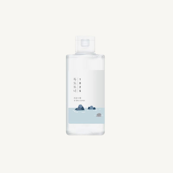 ROUND LAB Dokdo Toner 200 ml, tonico viso idratante coreano con acqua marina profonda dell'isola di Ulleungdo, ideale per idratare, lenire e riequilibrare la pelle