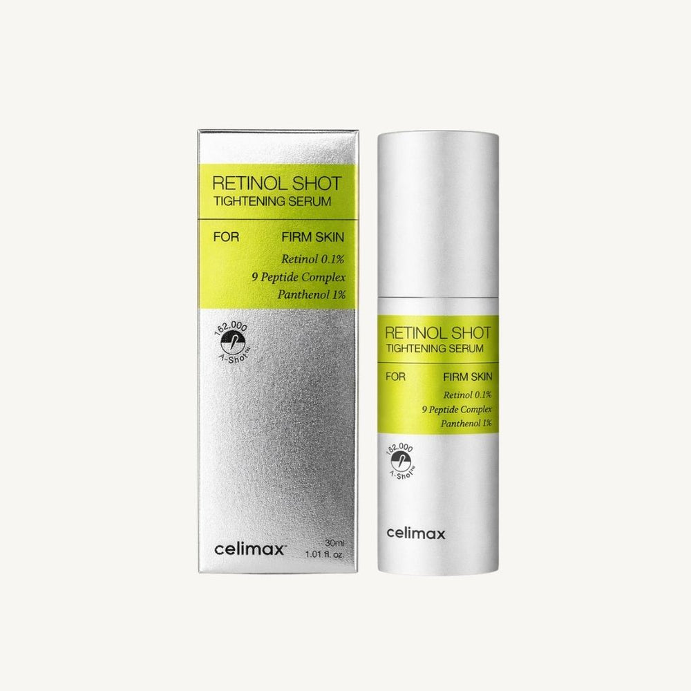 Siero viso coreano Celimax The Vita A Retinol Shot per pelle levigata e compatta