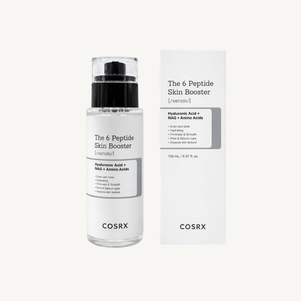 Siero COSRX The 6 Peptide Skin Booster Serum con confezione originale