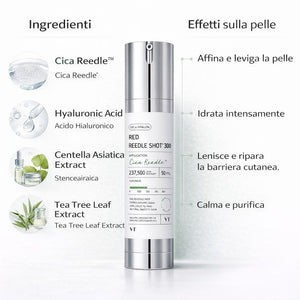 Ingredienti VT Cosmetics Reedle Shot 300 siero viso coreano