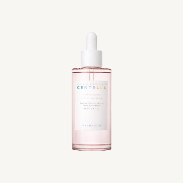 SKIN1004 Madagascar Centella Poremizing Fresh Ampoule 100 ml, ampolla rinfrescante con Centella Asiatica per ridurre i pori e migliorare la texture della pelle.