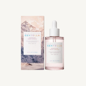 SKIN1004 Madagascar Centella Poremizing Fresh Ampoule 50 ml con confezione originale, trattamento rinfrescante e opacizzante per pelle grassa e pori dilatati.