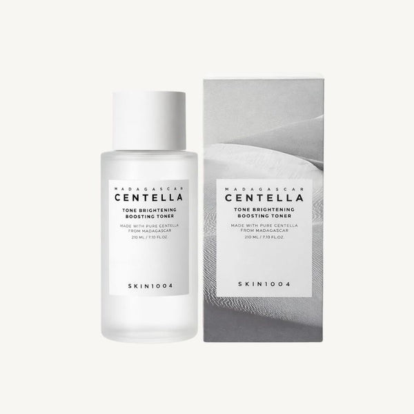 SKIN1004 Madagascar Centella Toner con confezione originale skincare coreana per pelle luminosa