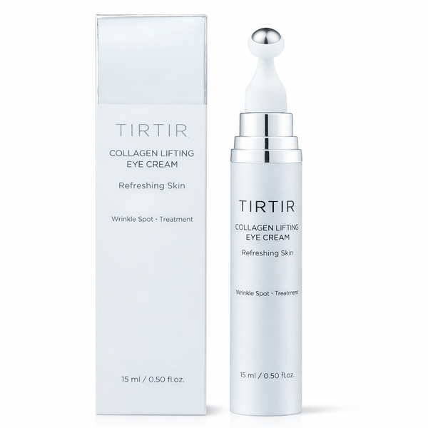 Tirtir Collagen Lifting Eye Cream con confezione originale skincare coreana contorno occhi