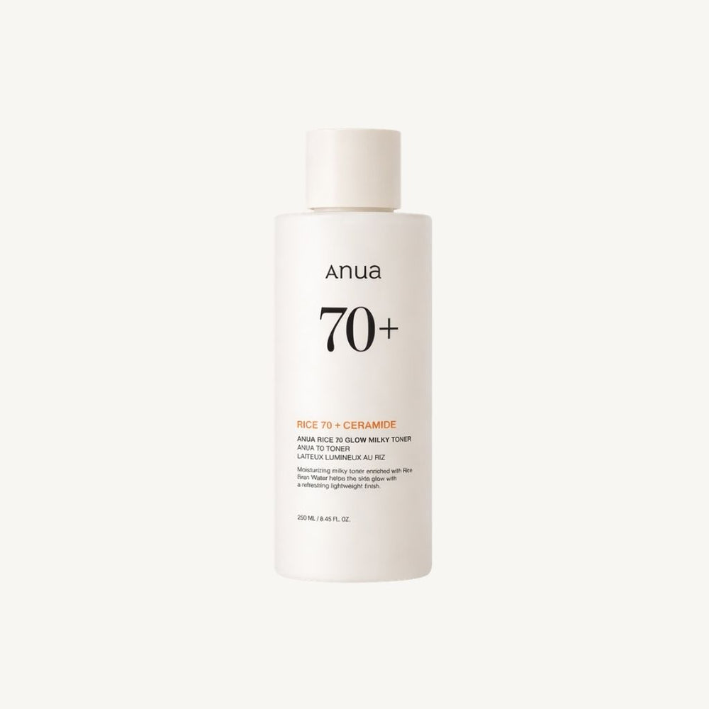 Anua Rice 70 Glow Milky Toner tonico viso coreano