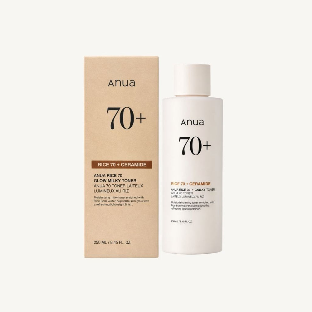 Anua Rice 70 Glow Milky Toner tonico viso coreano